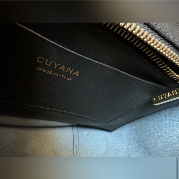 NWOT Cuyana Classic Saddle Bag in Black Smooth Leather - Picture 15 of 15